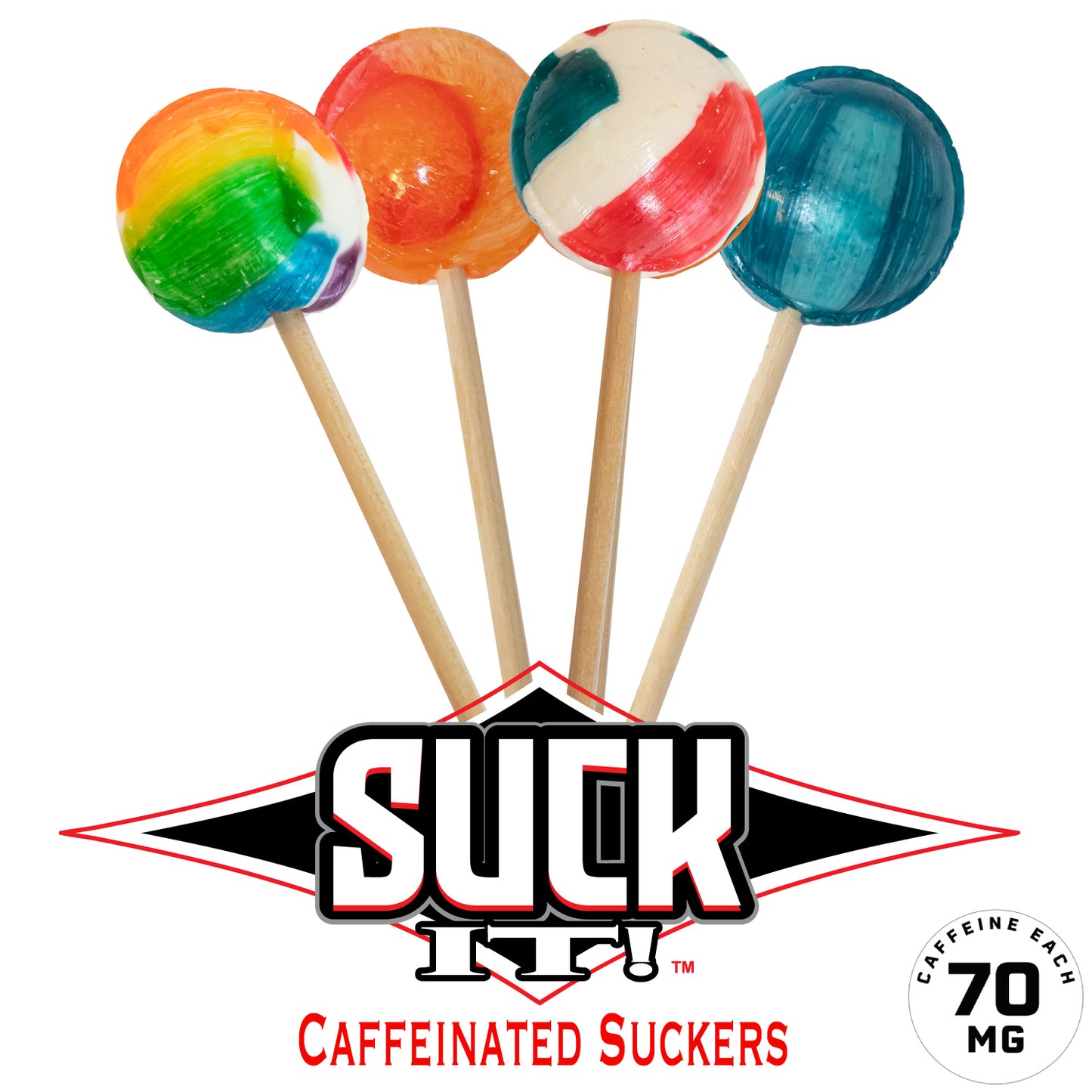 SUCK IT! Caffeinated Suckers